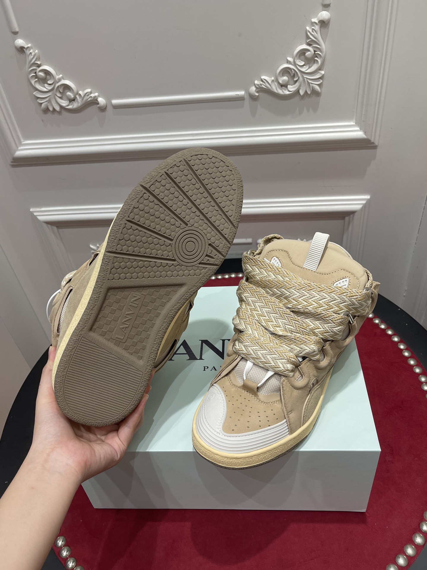 Lanvon Curb Sneaker FM-SKRK11-DRAG-E2202