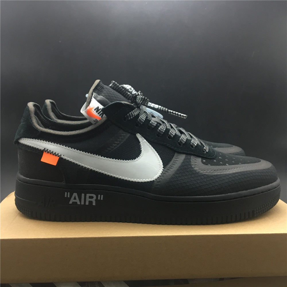 Nike Air Force 1 LowOff-White Black White AO4606-001