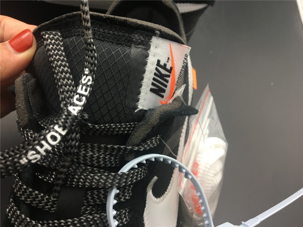 Nike Air Force 1 LowOff-White Black White AO4606-001