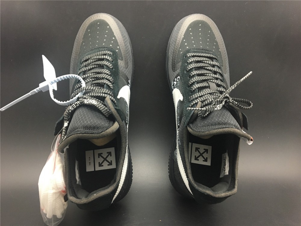 Nike Air Force 1 LowOff-White Black White AO4606-001