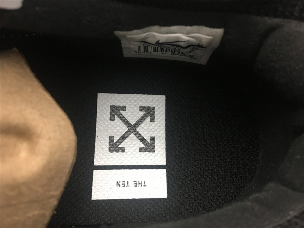 Nike Air Force 1 LowOff-White Black White AO4606-001