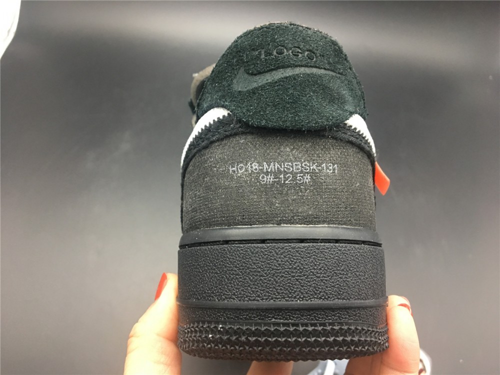 Nike Air Force 1 LowOff-White Black White AO4606-001