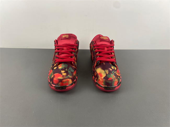 Nike SB Dunk Low The Wizard of Oz Poppy Field FZ1291-600
